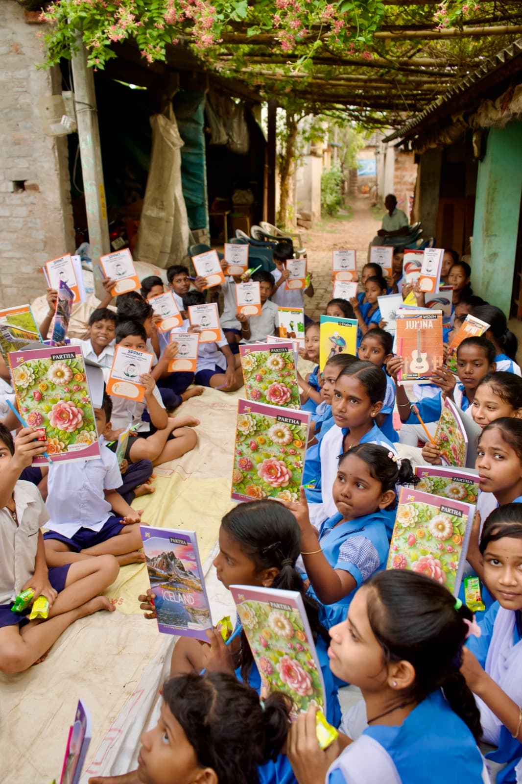 Educational kit distribution event