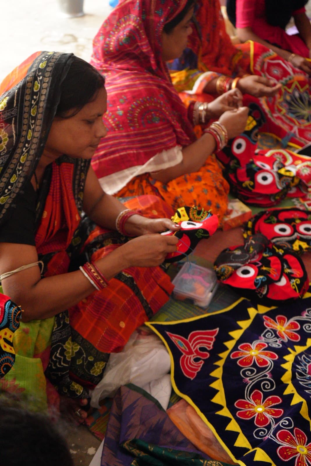 Handicraft skill-building session