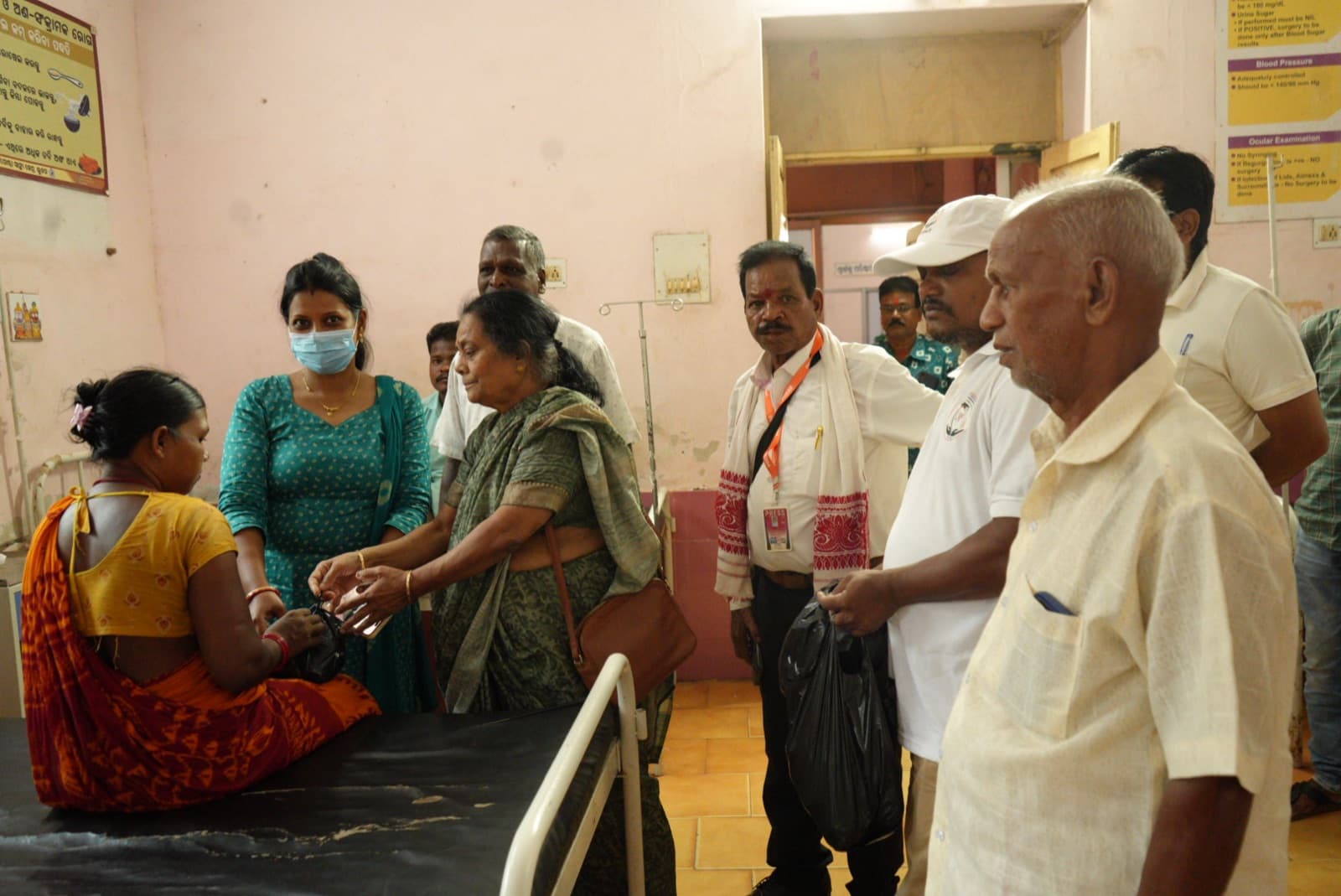Healthcare outreach by the trust